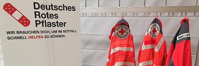 [Translate to Deutsch, leichte Sprache:] Sanitätsdienst Symbohlbild
